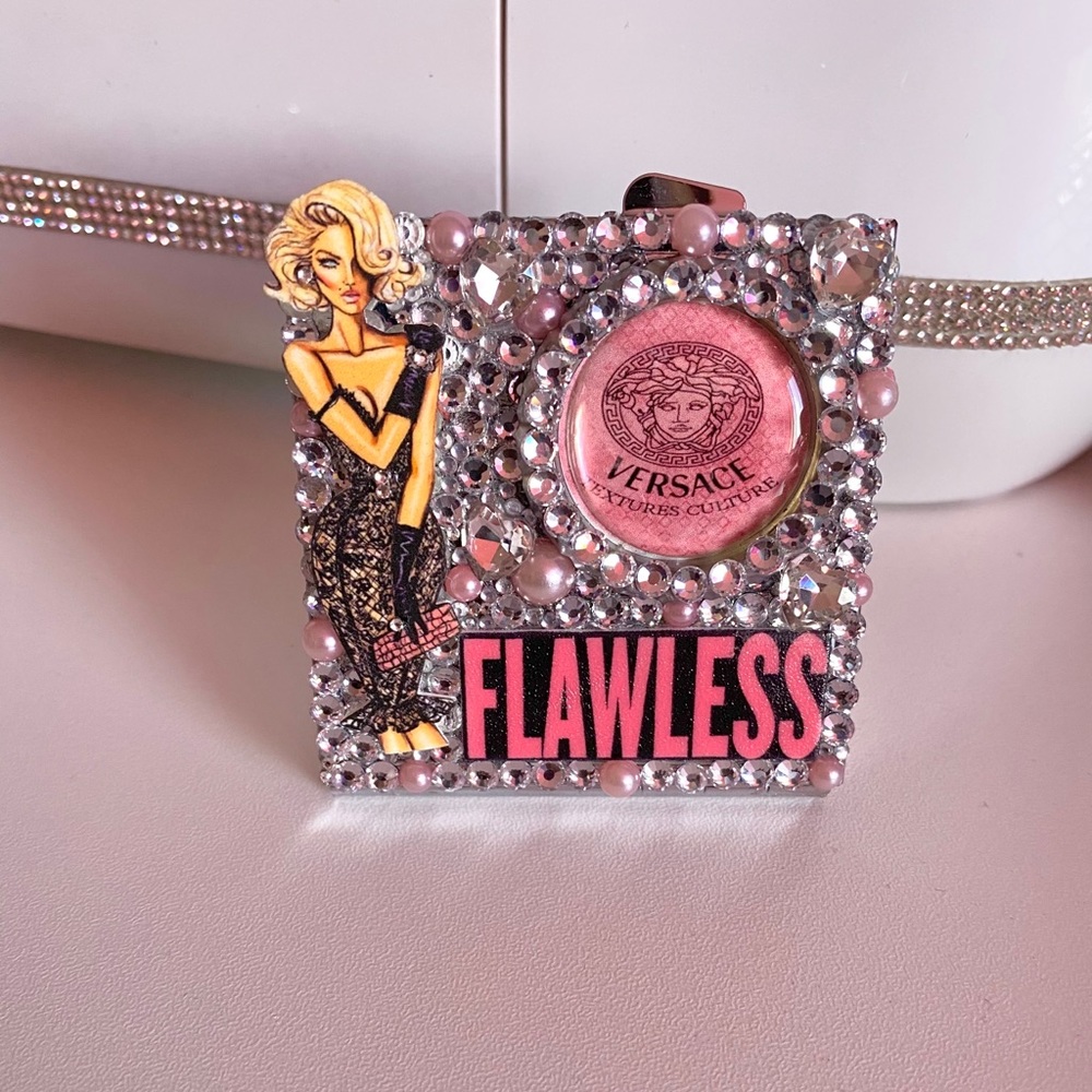 Mini Compact Mirror - Picture 2 of 2